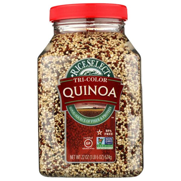 RICESELECT: Tri Color Quinoa, 22 oz 