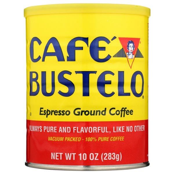 CAFE BUSTELO: Espresso Ground Coffee, 10 oz
