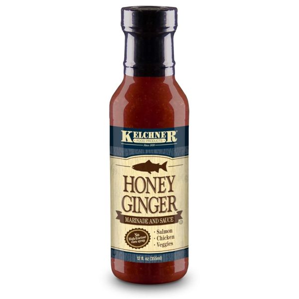 KELCHNER: Honey Ginger Marinade and Sauce, 12 oz