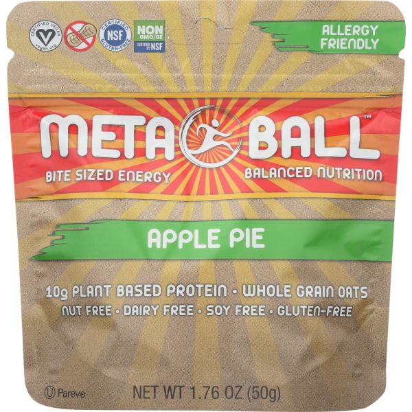 METABALL: Energy Bites Sized Apple Pie, 1.76 oz