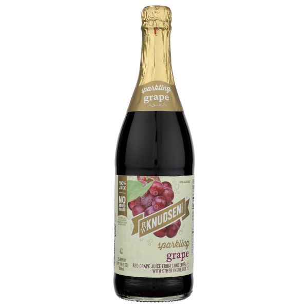 KNUDSEN: Sparkling Grape Juice, 25.4 fo