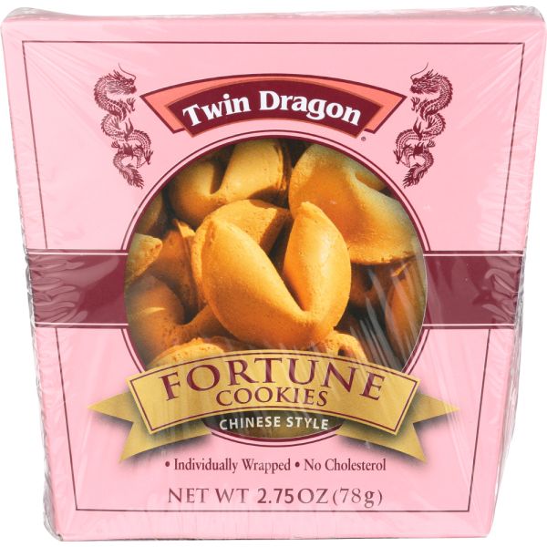 TWIN DRAGON: Cookie Fortune All Natural, 2.75 oz
