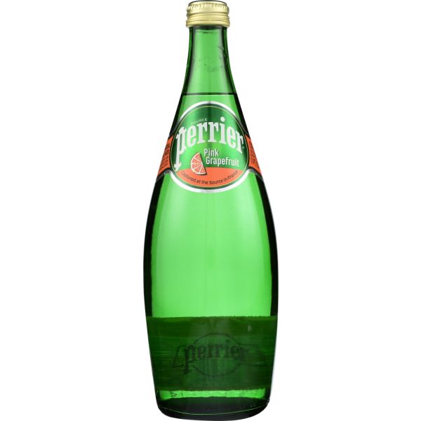 PERRIER: Pink Grapefruit Sparkling Water, 25 fo