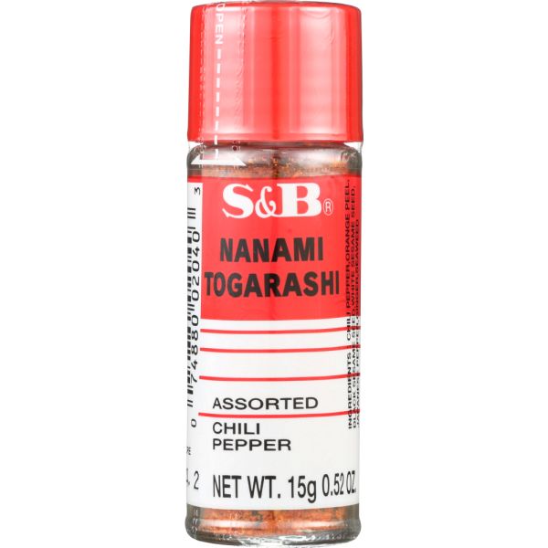 S & B: Ssnng Chili Pepper Nanami, 0.52 OZ