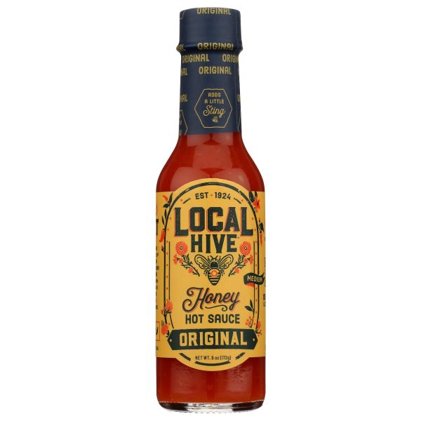 LOCAL HIVE: Original Honey Hot Sauce, 6 oz