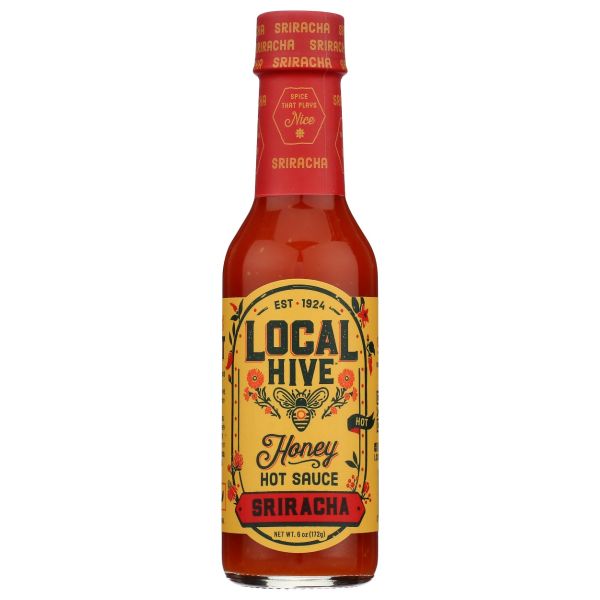 LOCAL HIVE: Sriracha Honey Hot Sauce, 6 oz