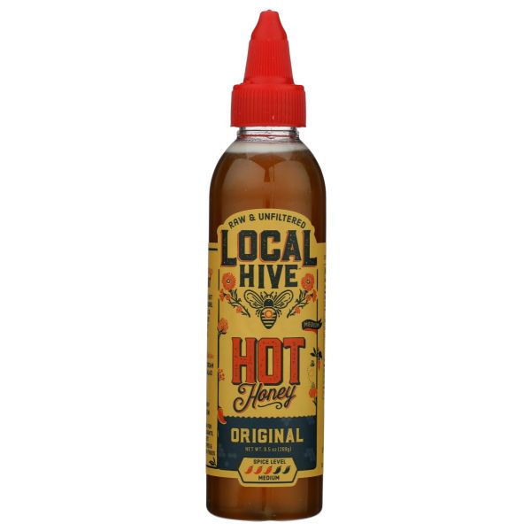LOCAL HIVE: Original Hot Honey, 9.5 oz