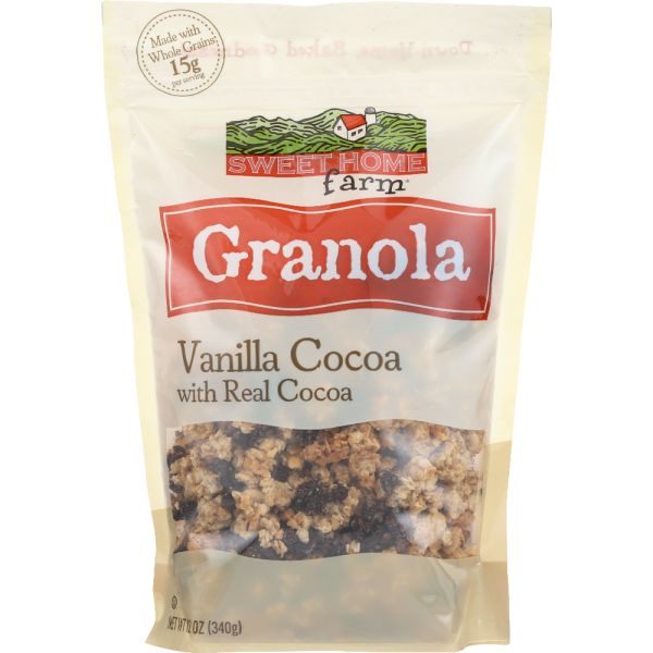 SWEET HOME: Granola Vanilla Cocoa, 12 oz