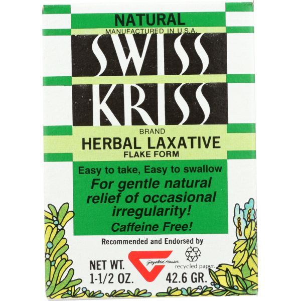 SWISS KRISS: Herbal Laxative, 1.5 oz