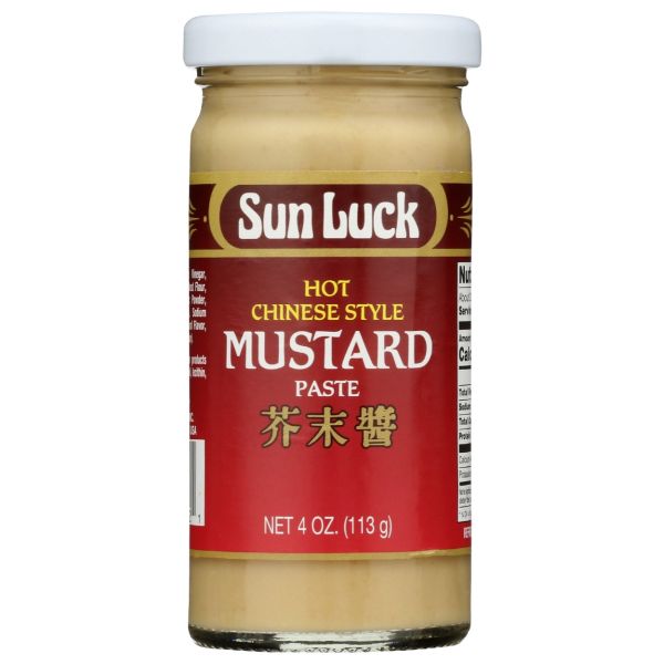 SUN LUCK: Hot Mustard Paste, 4 oz