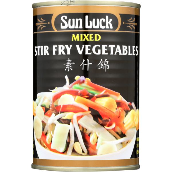 SUN LUCK: Mixed Stir Fry Vegetables, 14 oz