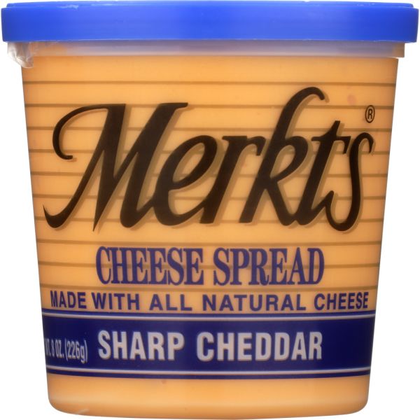 MERKTS CHEESE: Sharp Cheddar Cheese Spread, 8 oz
