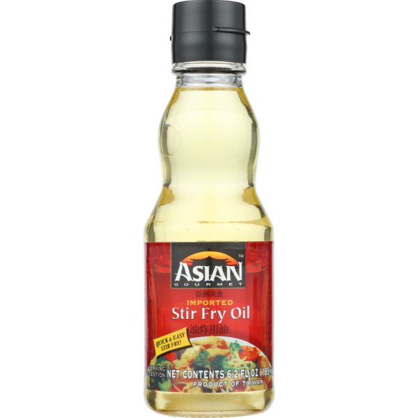 ASIAN GOURMET: Stir Fry Oil, 6.2 fo