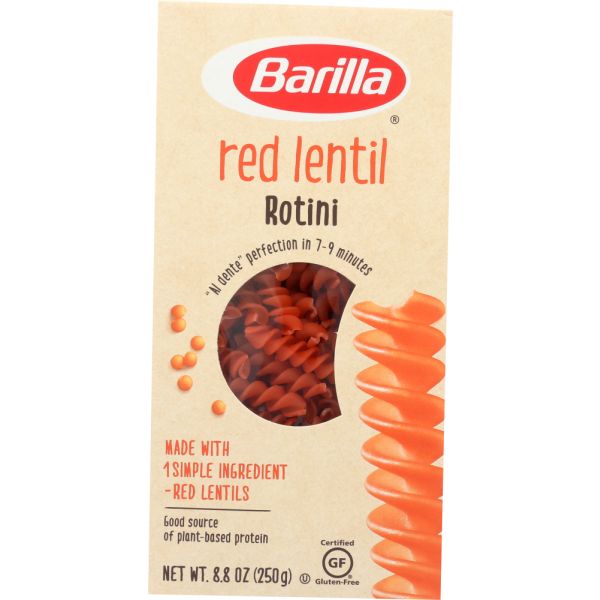 BARILLA: Red Lentil Rotini, 8.8 oz