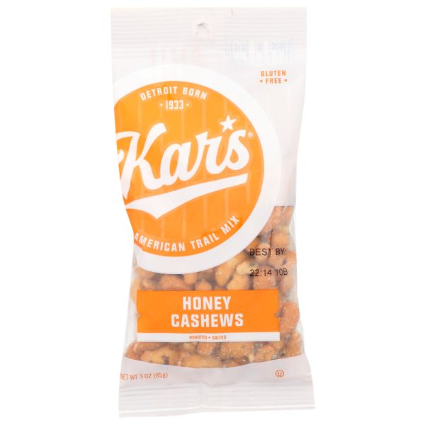 KARS: Honey Roasted Cashews, 3 oz