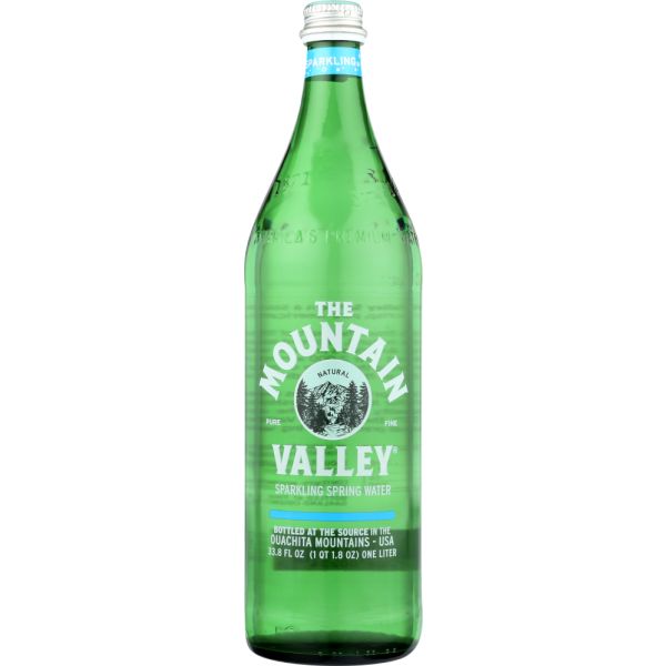 MOUNTAIN VALLEY: Premium Sparkling Water, 1 Liter