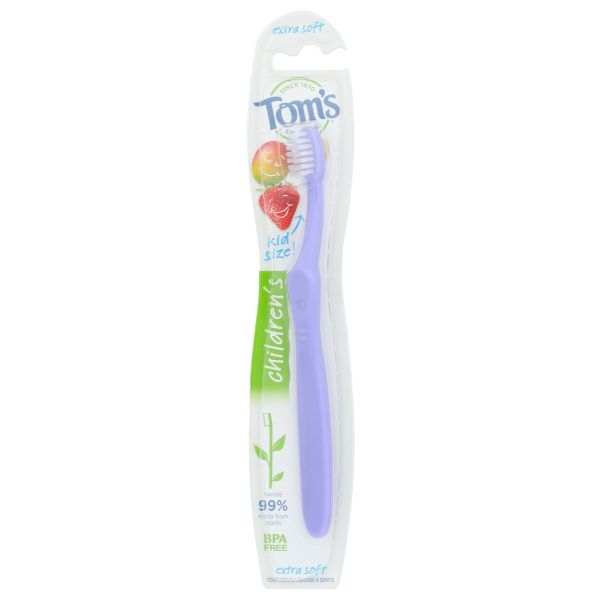 TOMS OF MAINE: Kid Soft Angle Toothbrush, 1 ea