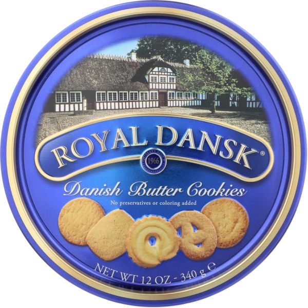 ROYAL DANSK: Danish Butter Cookies, 12 oz