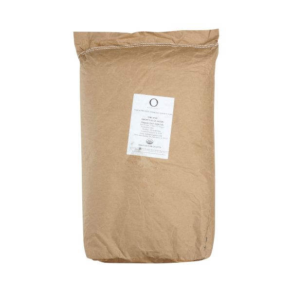 BULK SEEDS: Organic Brown Flax Seed, 25 lb