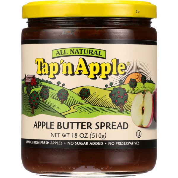 TAP N APPLE: Apple Butter Spread, 18 oz