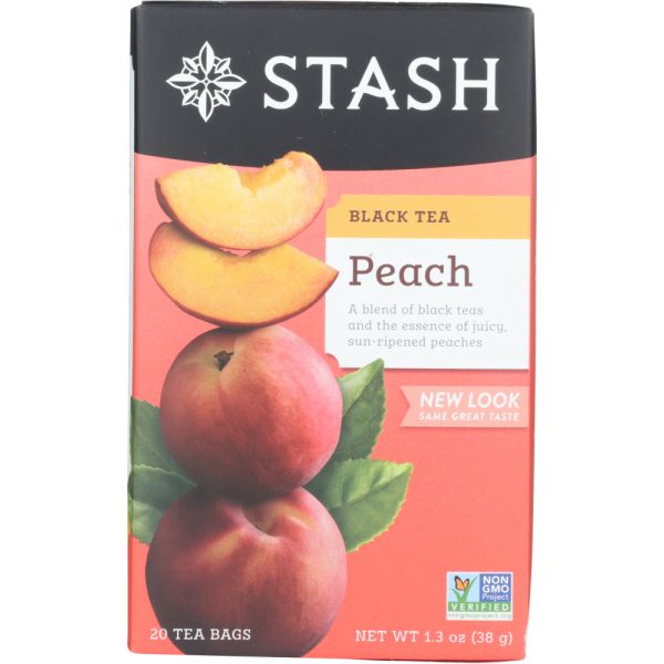STASH TEA: Tea Peach, 20 bg