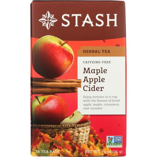 STASH TEA: Tea Maple Apple Cider, 18 bg