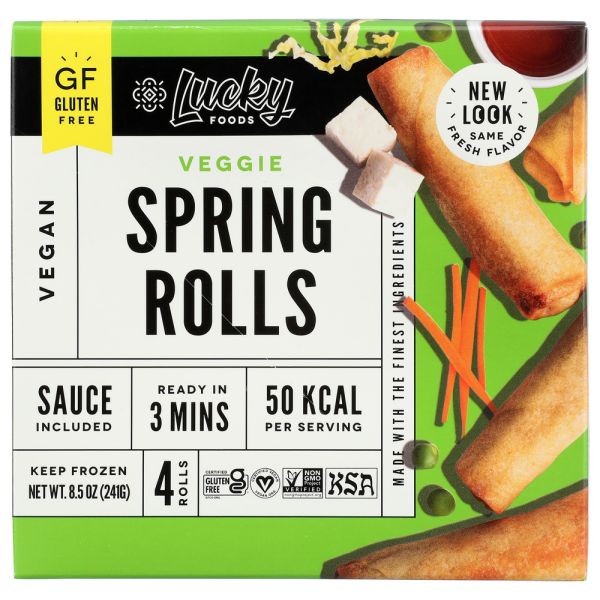 LUCKY: Spring Roll Original Gf, 8.5 oz