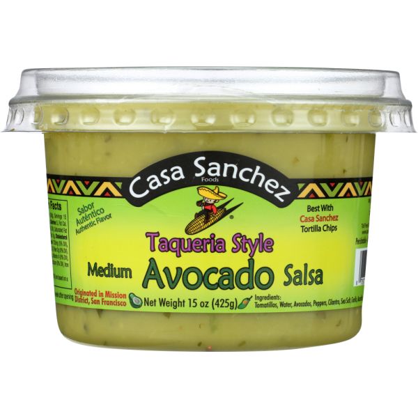 CASA SANCHEZ FOODS: Taqueria Avocado, 15 oz