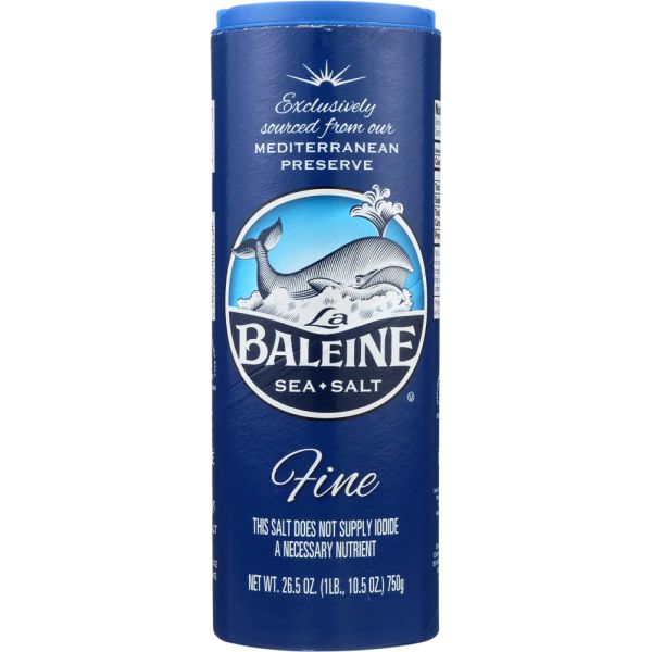 La Baleine Fine Crystals Sea Salt, 26.5 Oz