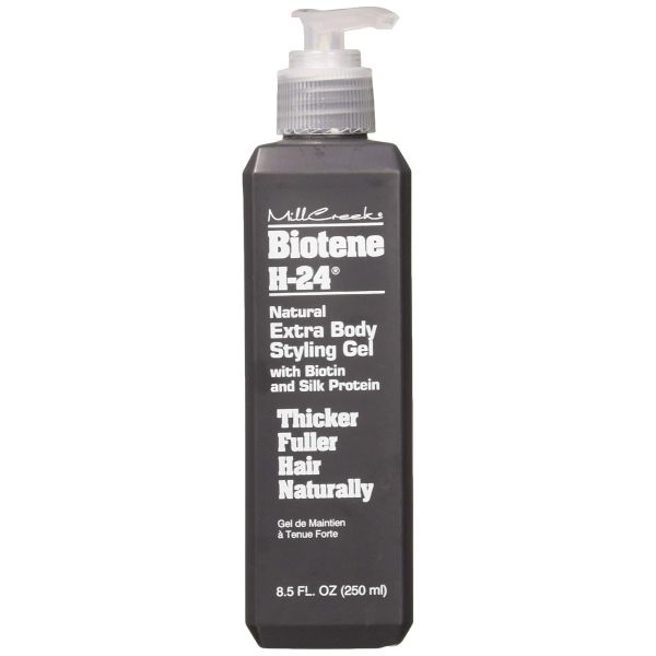 MILL CREEK: Biotene H-24 Natural Extra Body Styling Gel with Biotin & Silk Protein, 8.5 Oz