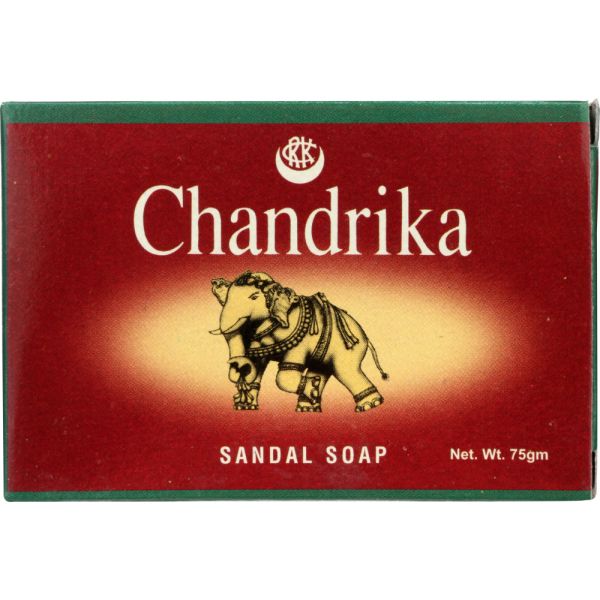 CHANDRIKA:  Chandrika Sandal Soap, 75 gm