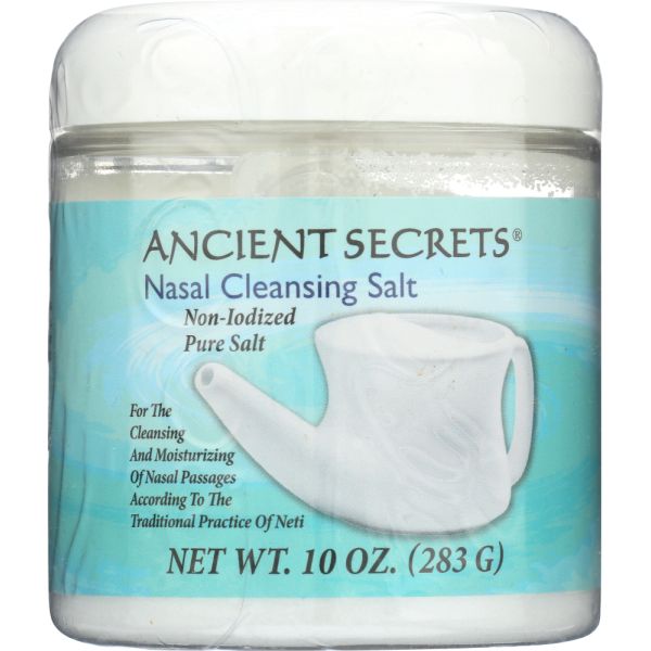 ANCIENT SECRETS: Nasal Cleanser Salt, 10 oz