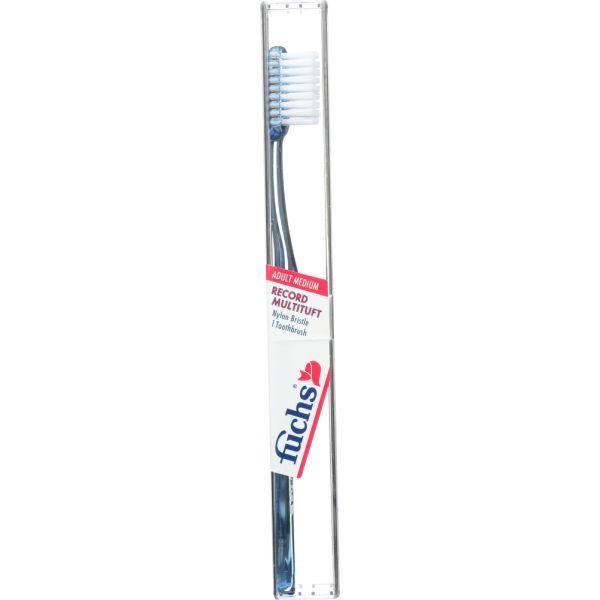 FUCHS: Multi-Tuft Nylon Toothbrush Medium, 1 pc
