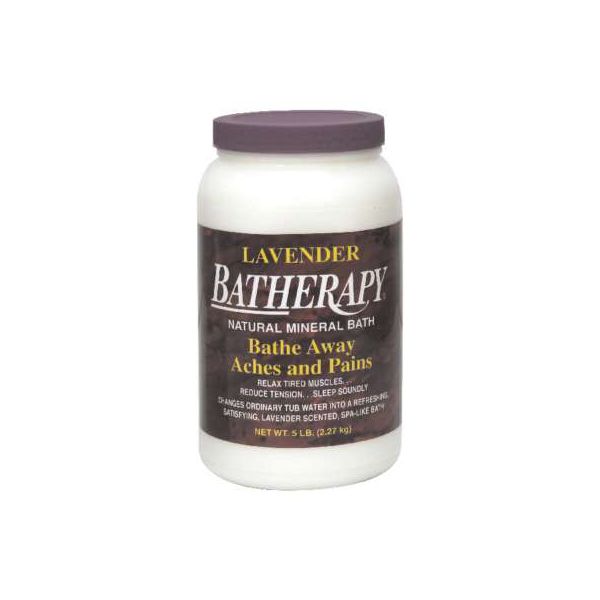 QUEEN HELENE: Lavender Batherapy Mineral Bath Salts, 5 lb