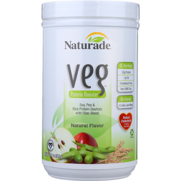 Naturade Veg Protein Booster Natural Flavor, 13.7 oz