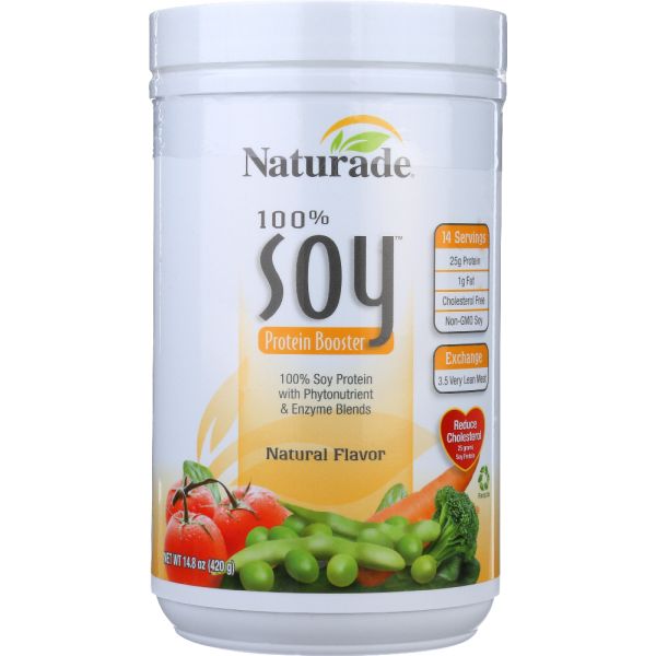 Naturade Soy Protein Booster Natural, 14.8 Oz
