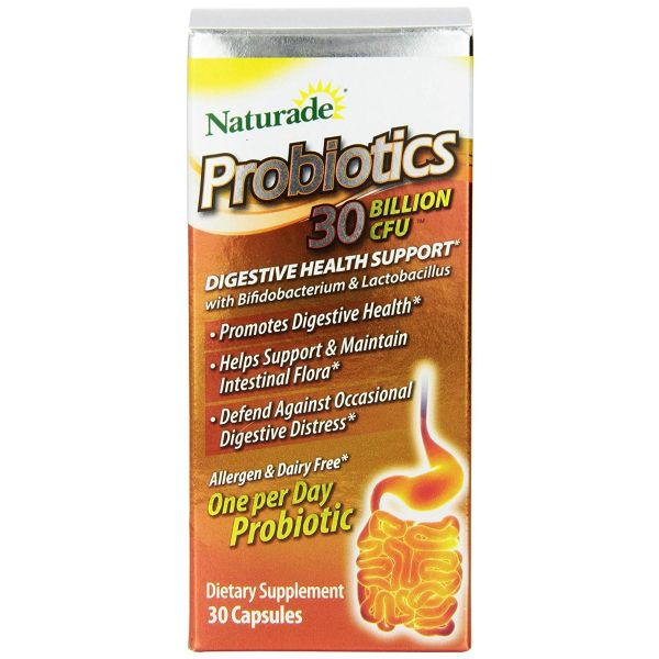 NATURADE: Probiotics 30 B CFU, 30 cp