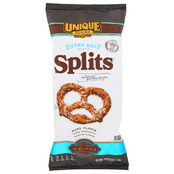 UNIQUE: Extra Salt Split Pretzels, 11 oz