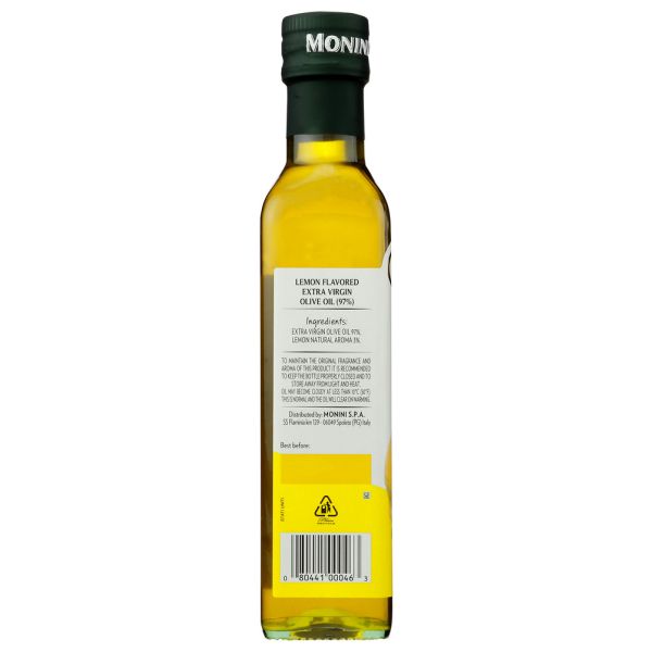 MONINI: Oil Olive Extravirgin Lemon, 8.5 oz