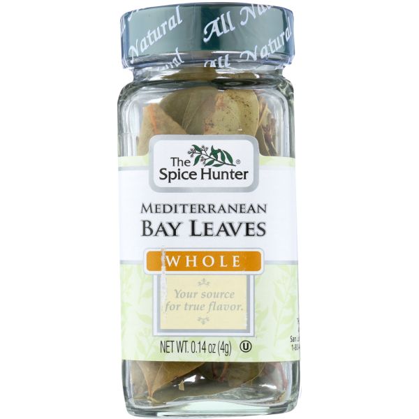 SPICE HUNTER: Whole Mediterranean Bay Leaves, 0.14 oz