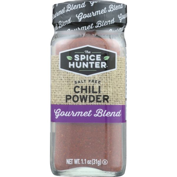 THE SPICE HUNTER: Salt Free Chili Powder Gourmet Blend, 1.1 oz