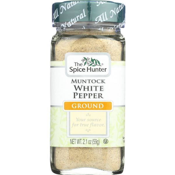 SPICE HUNTER: Pepper White Ground, 2.1 oz
