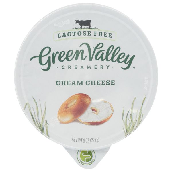 GREEN VALLEY CREAMERY: Cream Cheese Lactose Free, 8 oz
