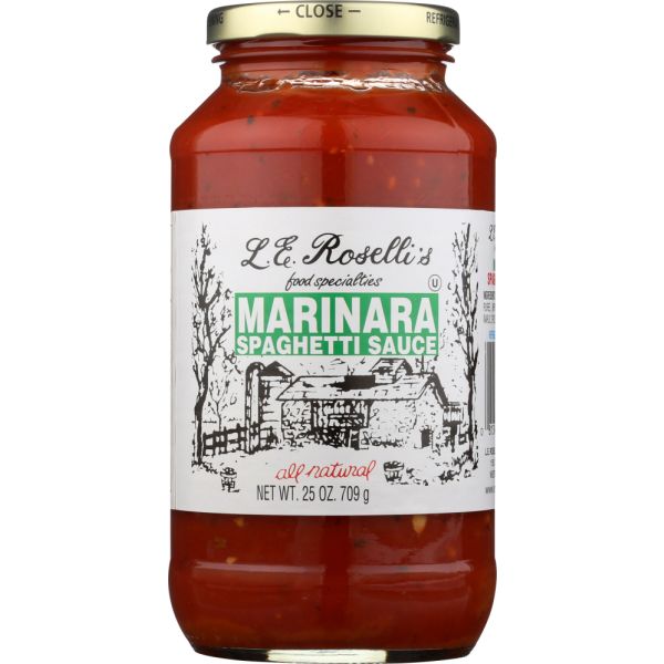 ROSELLIS: Marinara Spaghetti Sauce, 25 oz