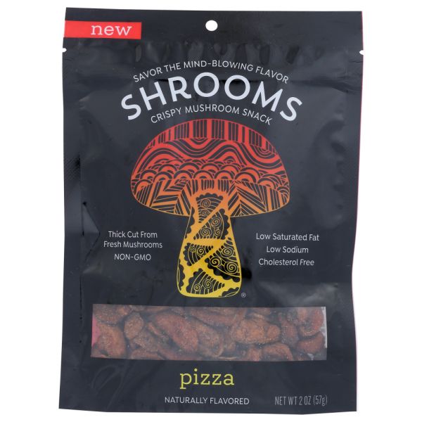 SHROOMS: Mushroom Crisps Pizza, 2 oz