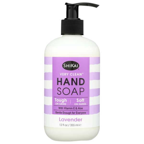 SHIKAI: Very Clean Liquid Hand Soap Lavender, 12 oz