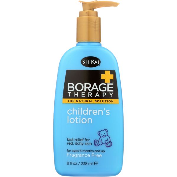 SHIKAI: Borage Therapy Children's Lotion Fragrance Free, 8 oz
