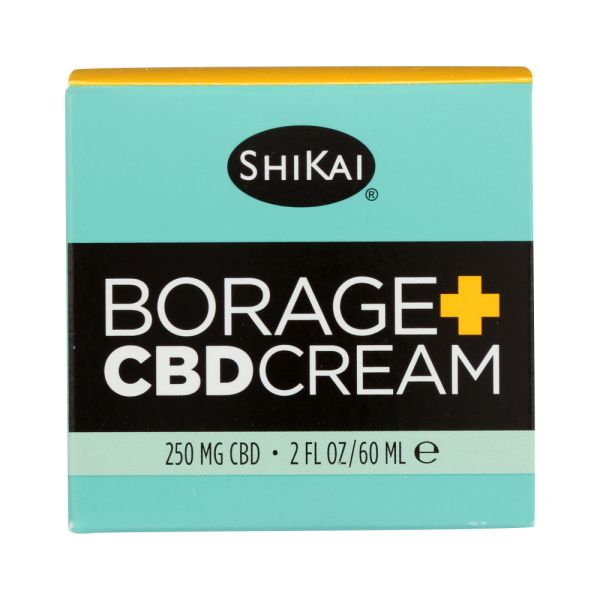 SHIKAI: Borage Cbd Cream, 2 oz