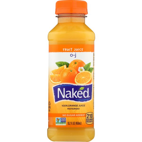 NAKED JUICE: Juice Orange, 15.20 oz