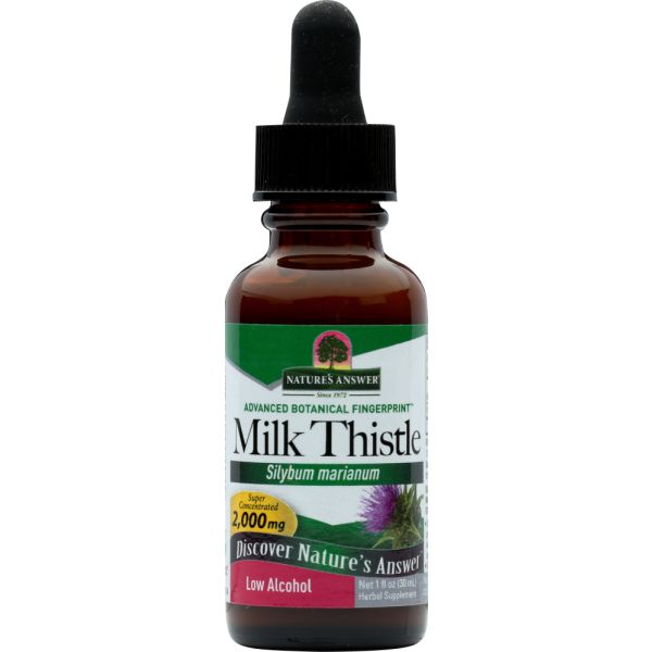 NATURES ANSWER: Herb Milk Thistle, 1 oz